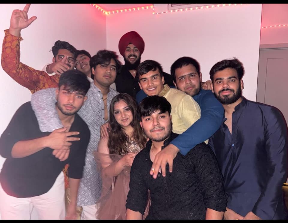 Diwali with the crew