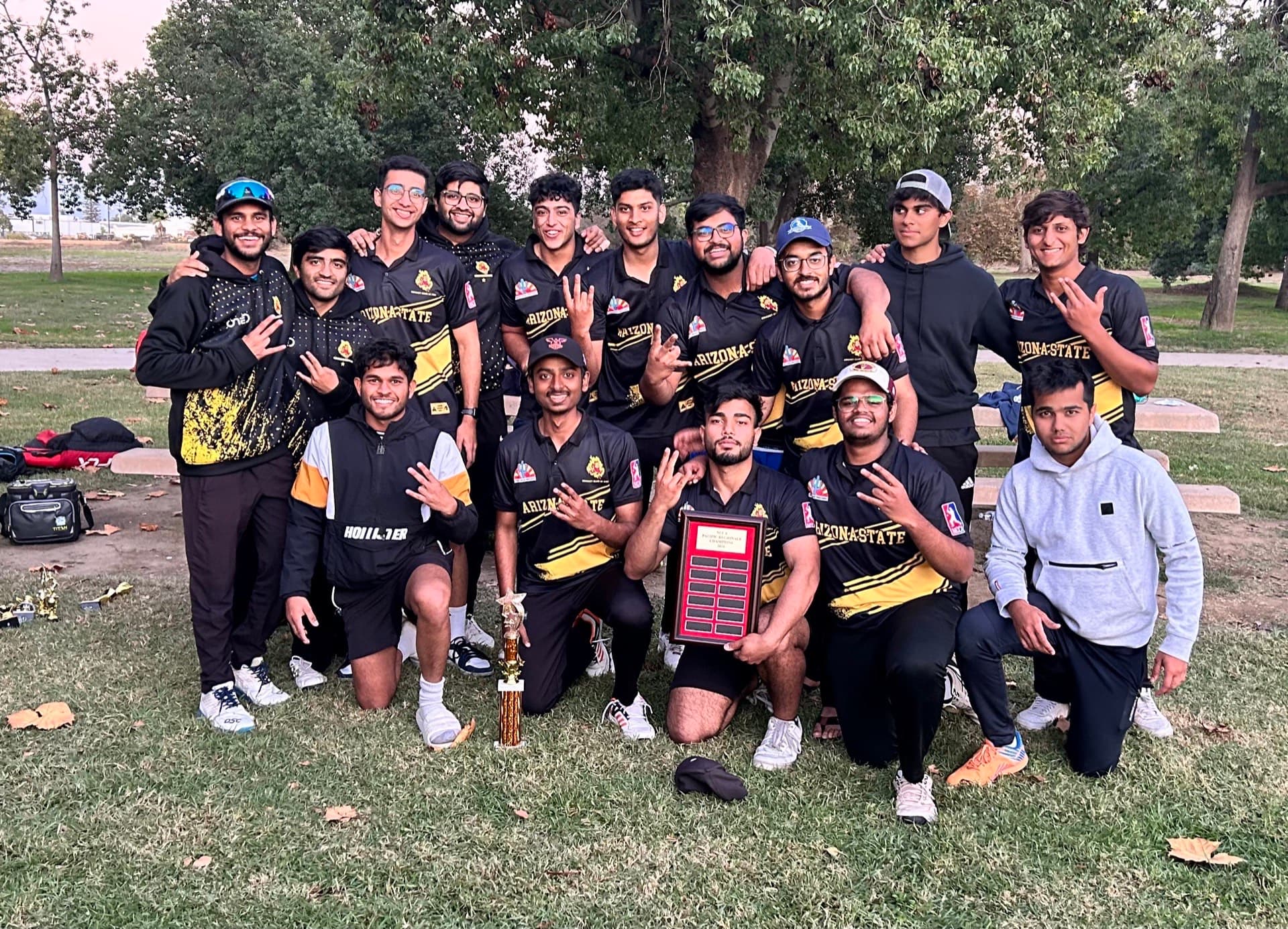 ASU cricket team W