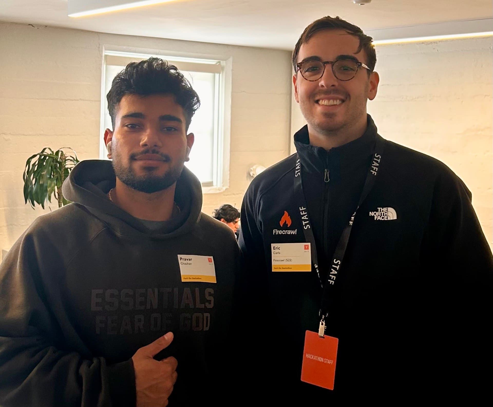 With the Firecrawl CEO at YC HQ